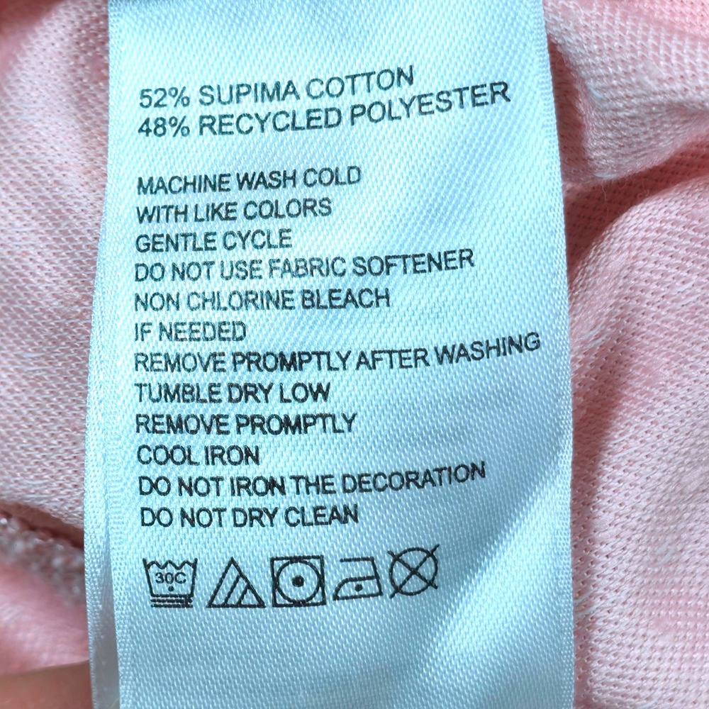 Tommy Bahama IslandZone San Lucio Stretch Pink Micro Dot Shirt XXL Men Long Slve - Picture 9 of 9